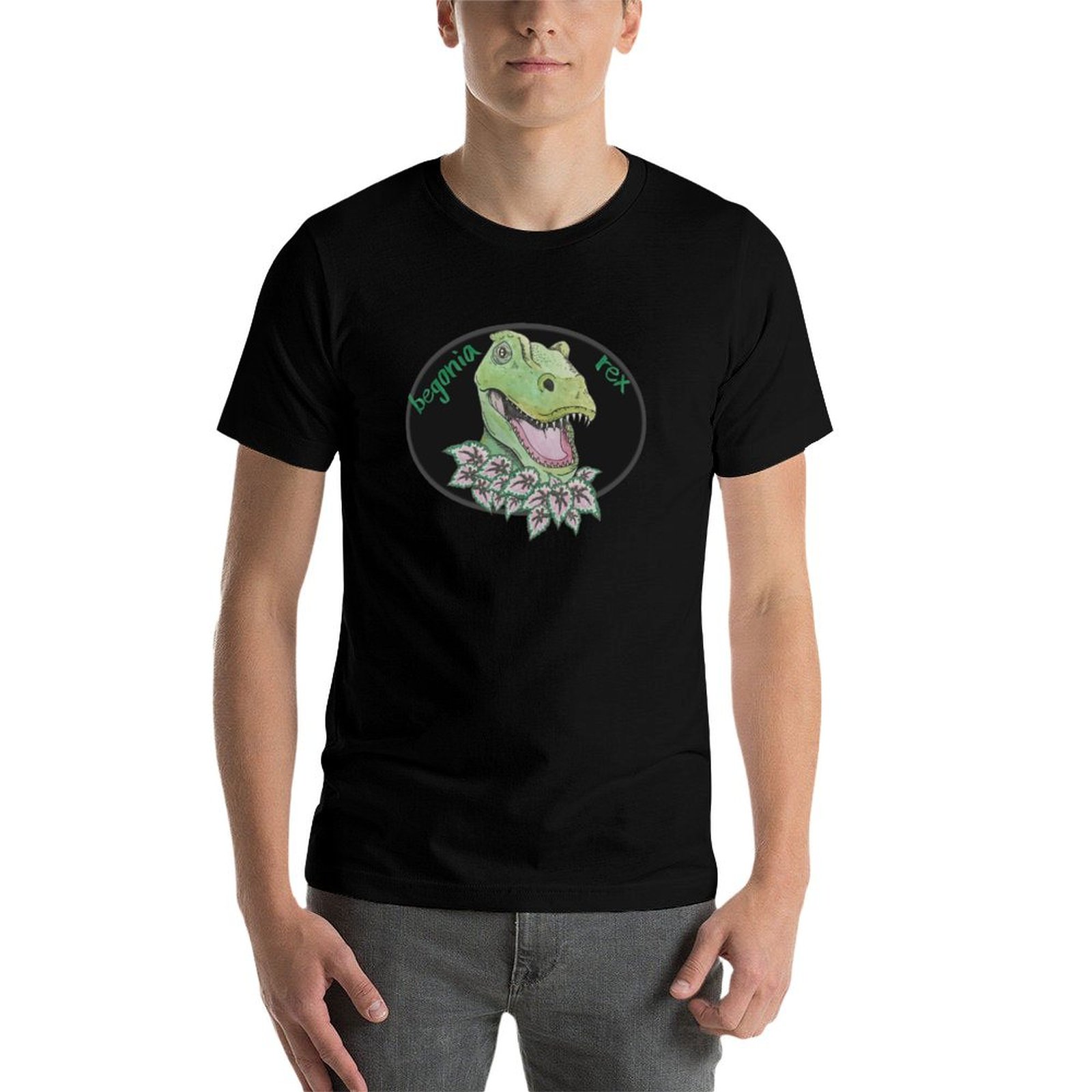 T rex begonia T-Shirt Casual E - đánh giá và giá Begonia Rex