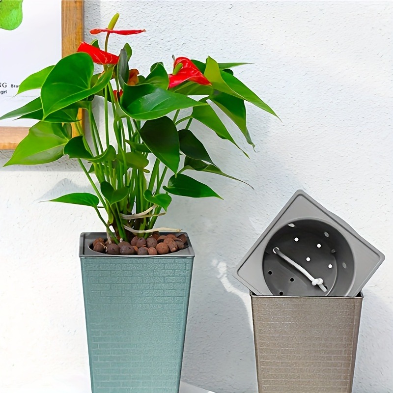 Plastic Brick Pattern Flowerpo - đánh giá và giá Aloe Vera Pot
